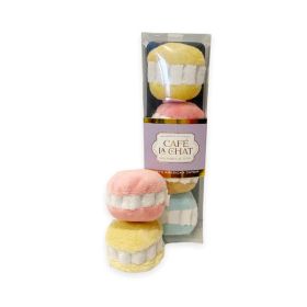 Fabcat Macaroon 4Ct 3Pk