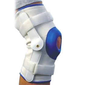 Deluxe Compression Knee Support With Hinge - Medium