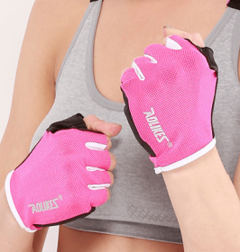 Workout Power Gloves (Color: Pink)