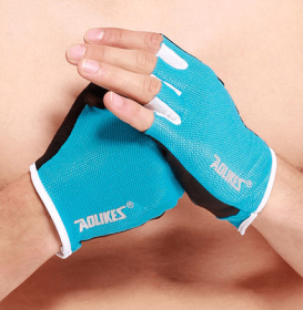 Workout Power Gloves (Color: Blue)