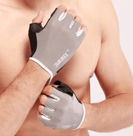 Workout Power Gloves (Color: Gray)