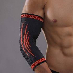 Fitness exercise elbow support (Color: Orange)